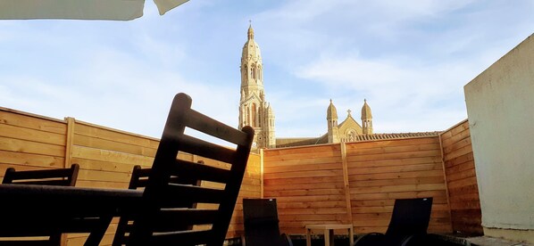 Familienstudio (Le Terrasse) | Ausblick vom Zimmer