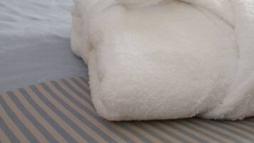 1 slaapkamer, een bureau, een strijkplank/strijkijzer, gratis wifi