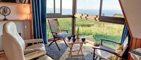 TV, fireplace, DVD player