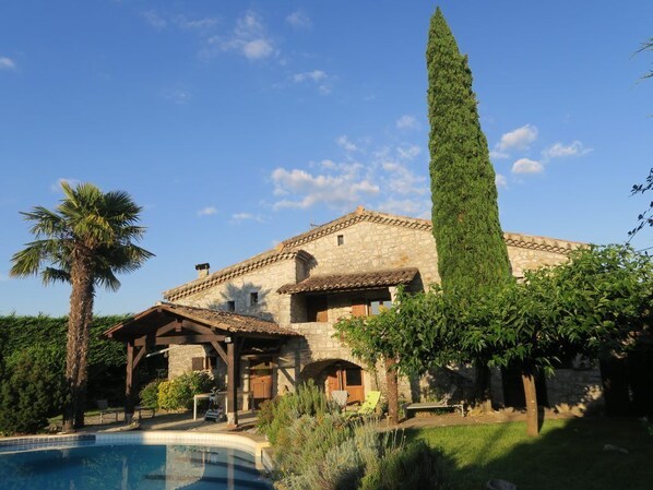 Pool - Charming residence in the hear of the southern Ardeche (Saint-Alban-Auriolles)