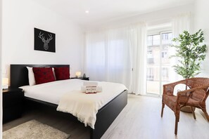 Apartment, 1 Bedroom, Non Smoking | 1 bilik tidur, katil bayi/kot (surcaj), Wi-fi percuma, cadar katil 