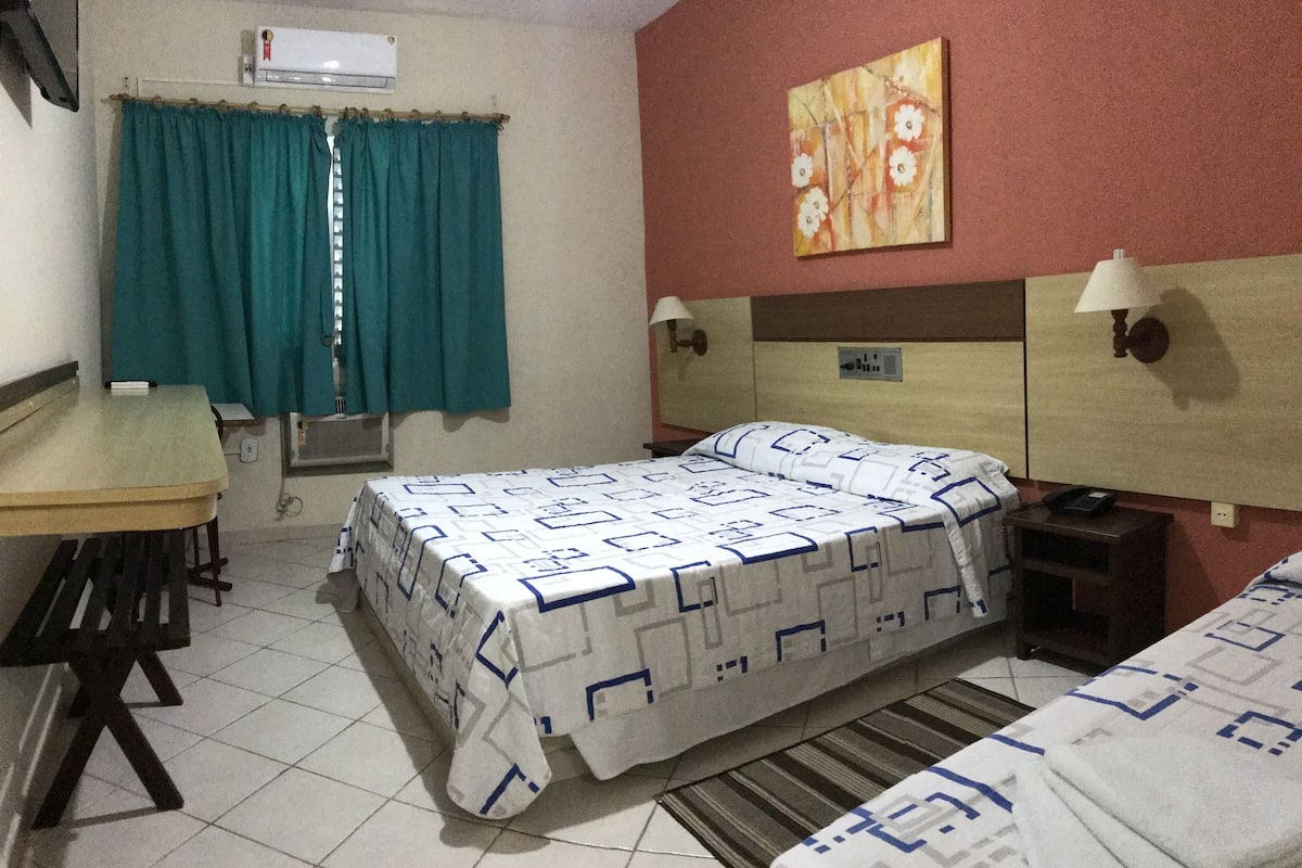 basic triple room | minibar, desk, laptop workspace, free wifi