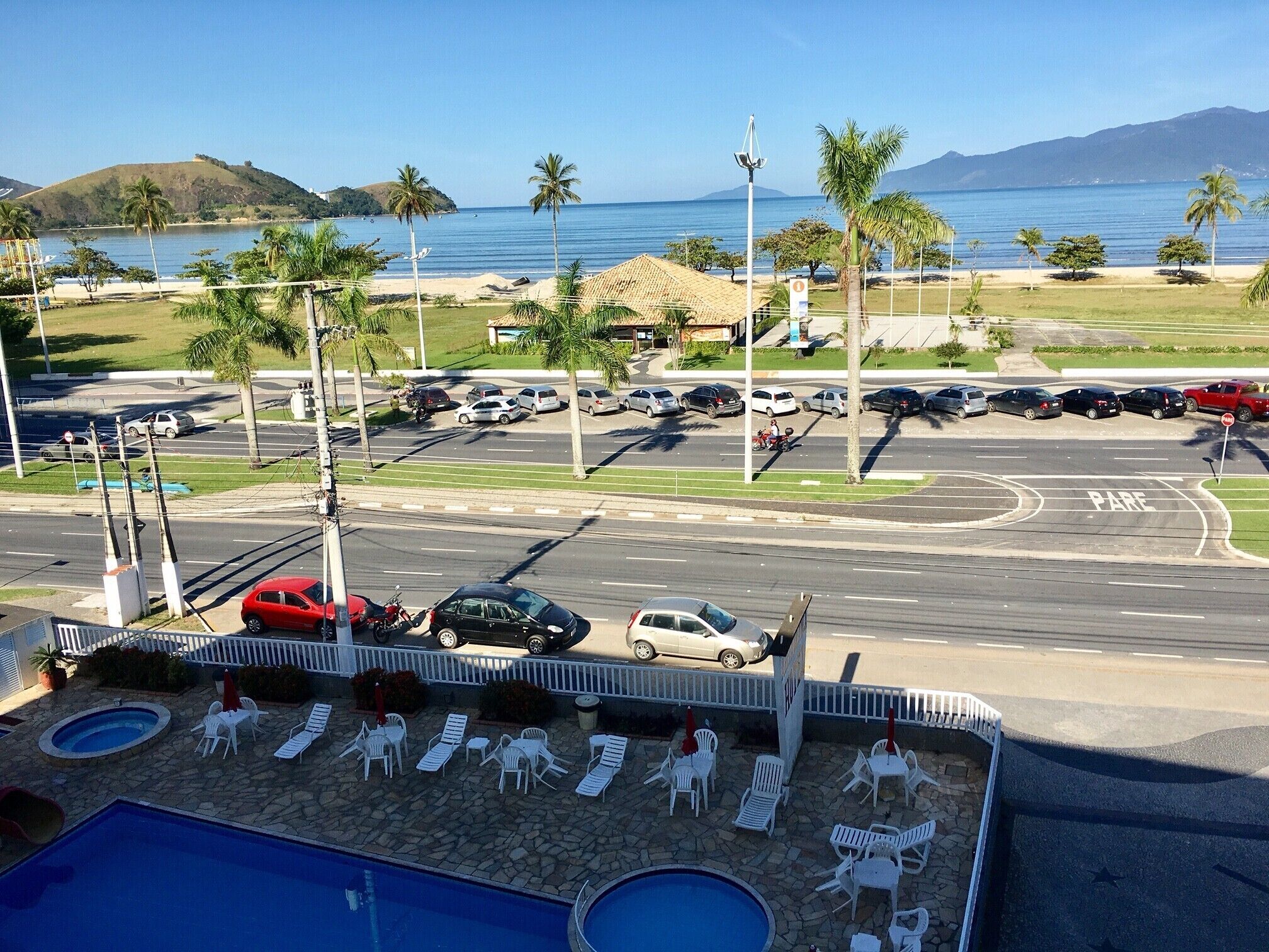 Vue depuis le balcon