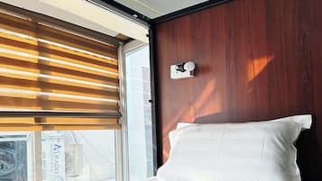 Deluxe Shared Dormitory (Bed in 6-bed) | Minibar, in-room safe, soundproofing, iron/ironing board (on request)
