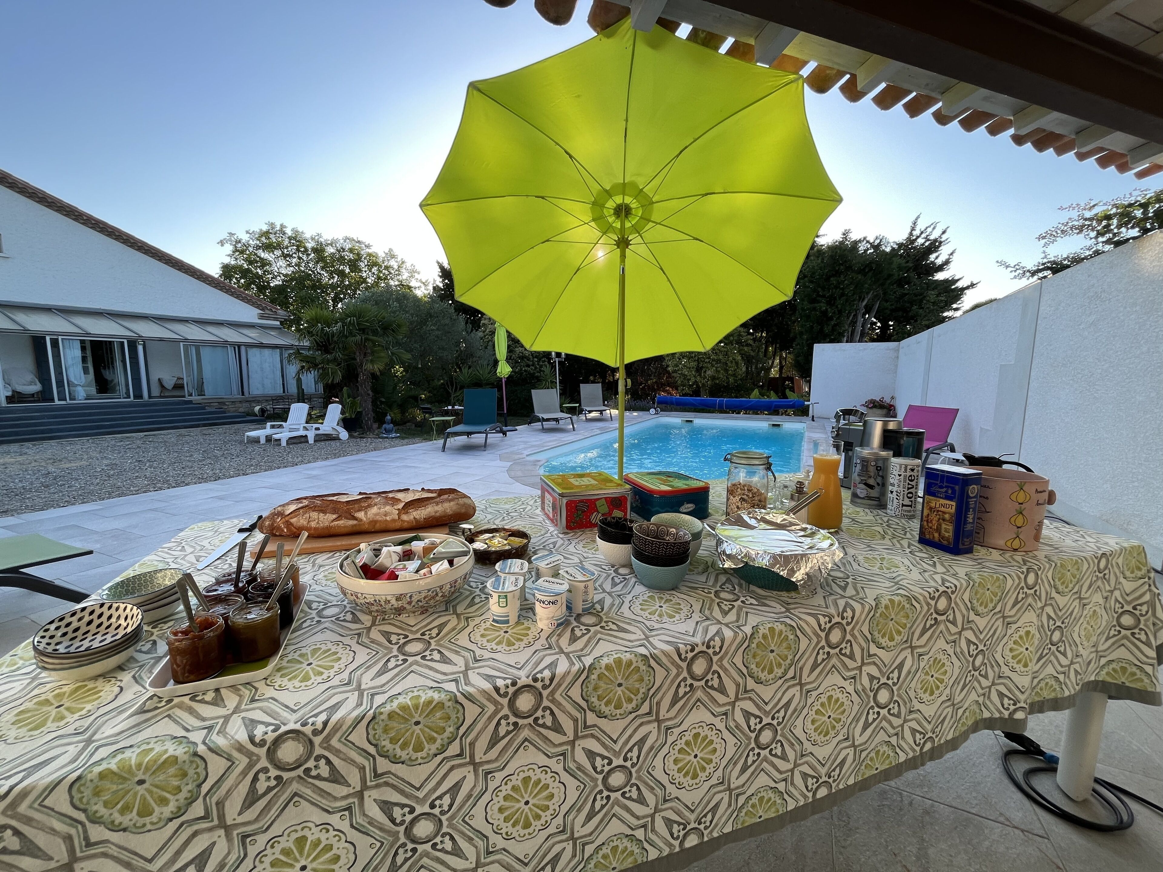 Tägliches inbegriffenes Frühstücksbuffet
