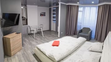 Căn hộ | 1 phòng ngủ, bàn ủi/dụng cụ ủi quần áo