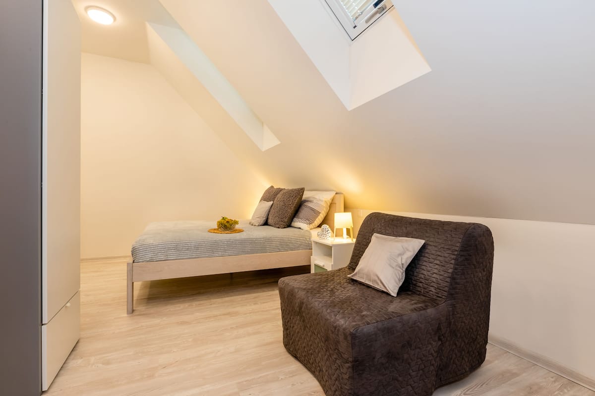 Comfort studio | 1 slaapkamer, hypoallergeen beddengoed, gratis babybedden, gratis wifi