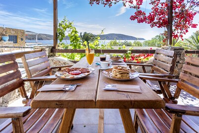 Vassilia on the beach Serifos