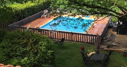 Beautiful Detached Charentais Farmhouse with Large Pool and Open Views