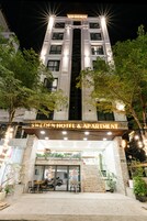 Façade de l’hébergement