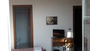 Desk, iron/ironing board, free WiFi, bed sheets