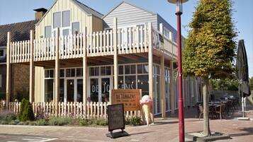 Majoituspaikan julkisivu