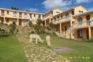 Fassade der Unterkunft