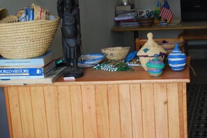 Reception - Blue Agama Guesthouse (Kasese)