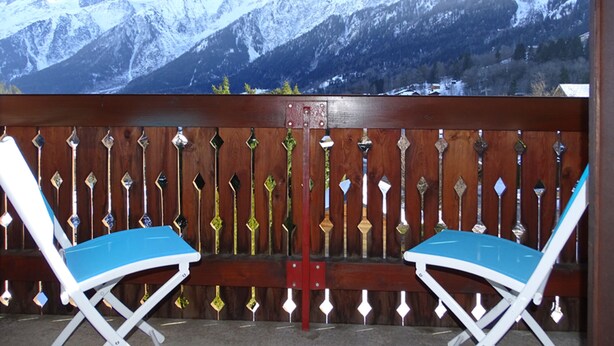Double Room, 1 Double Bed, Balcony, Mountain View | Balcony view - La Barme - Chamonix - Les Houches (Les Houches)