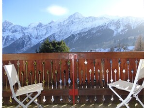 Balcony view - La Barme - Chamonix - Les Houches (Les Houches)