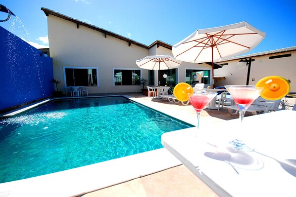 Alberca al aire libre 