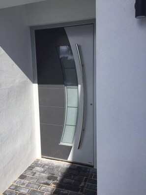 Entrada de la propiedad