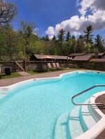 Seasonal outdoor pool