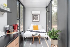 1 quarto, roupa de cama