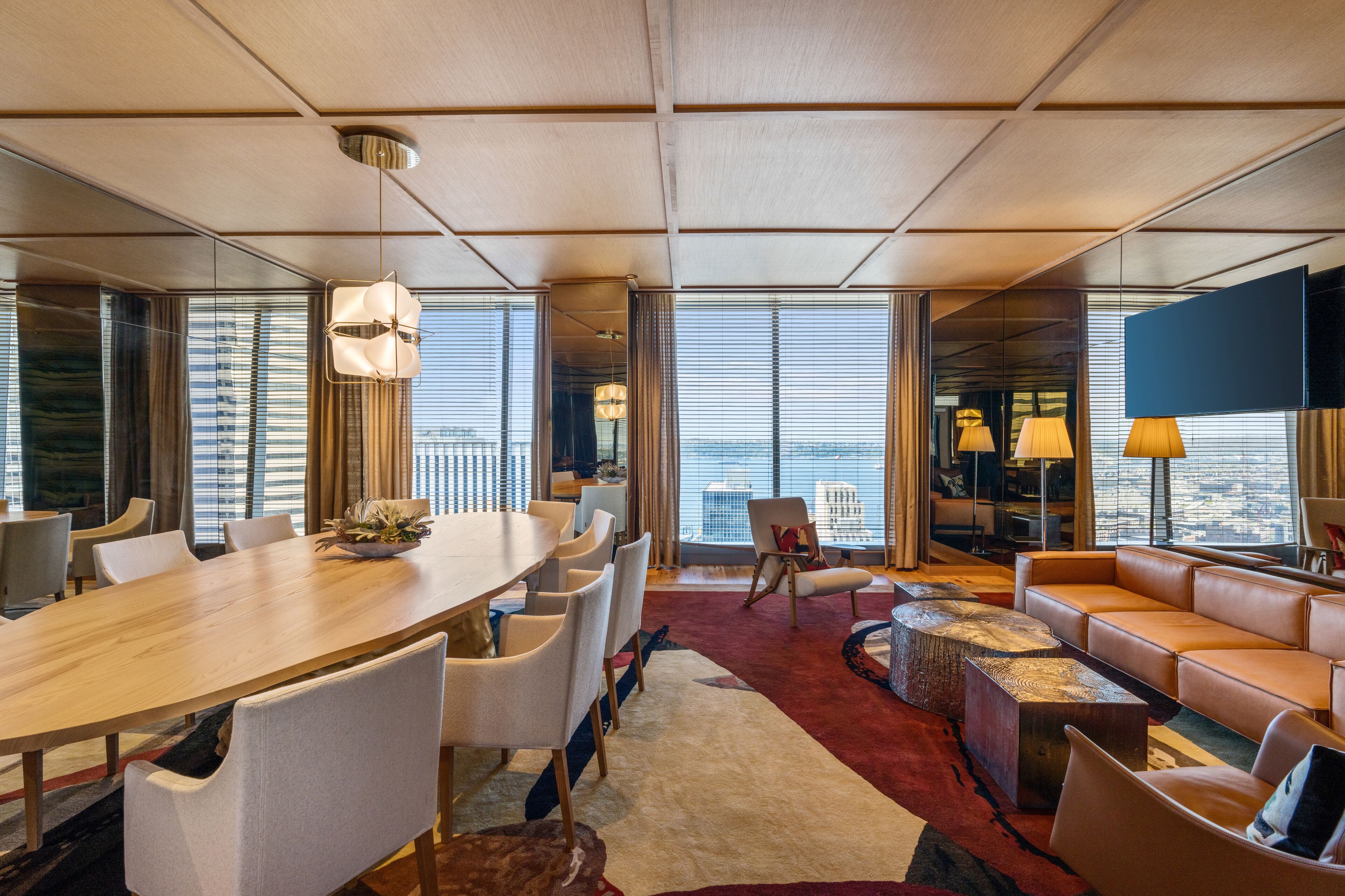 Frühstück und Abendessen, Blick aufs Meer 