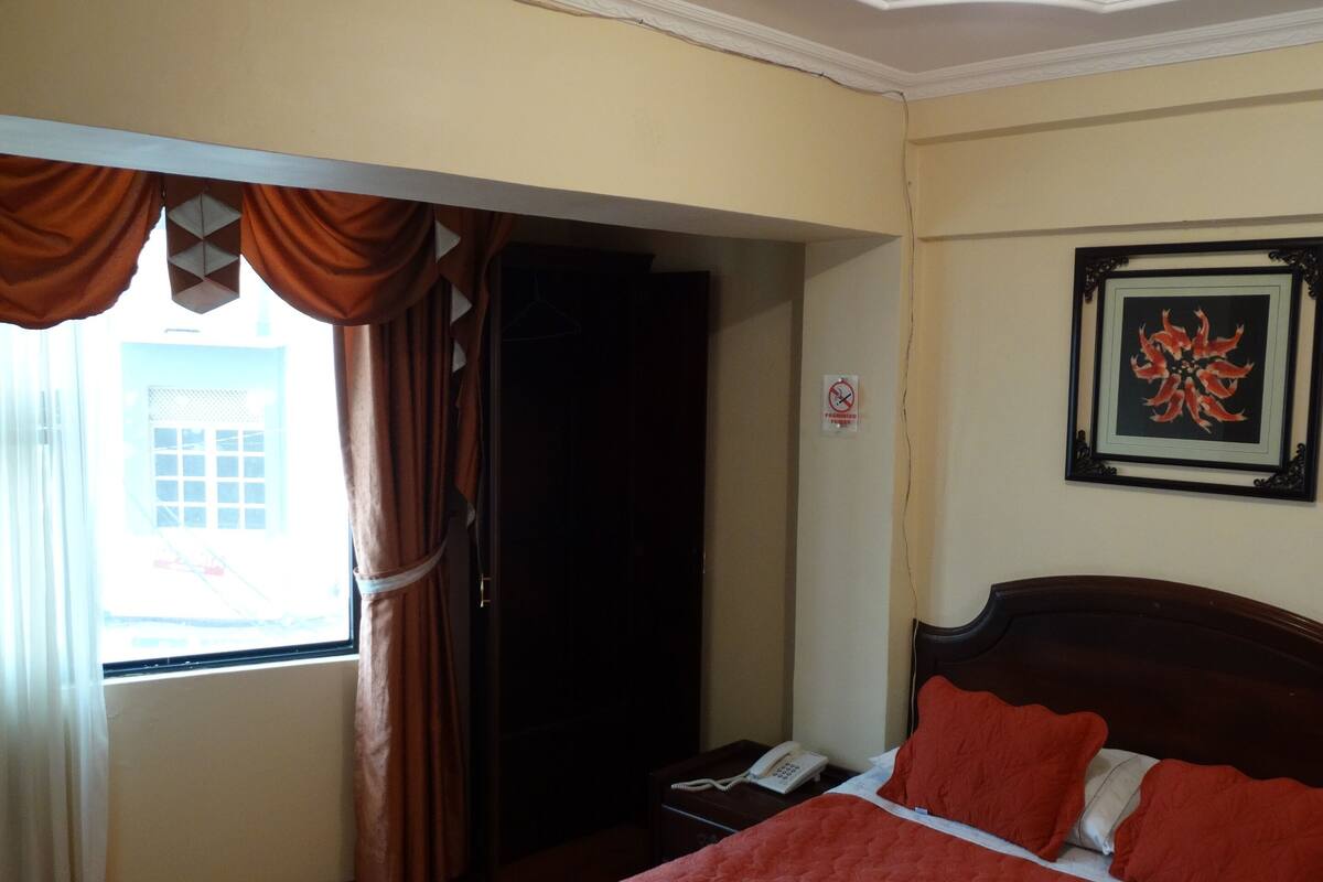 Basic Single Room, 1 Double Bed