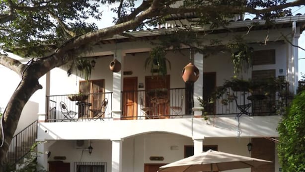 Courtyard - Jardin Cafe Restaurant & Hostel (Gracias)