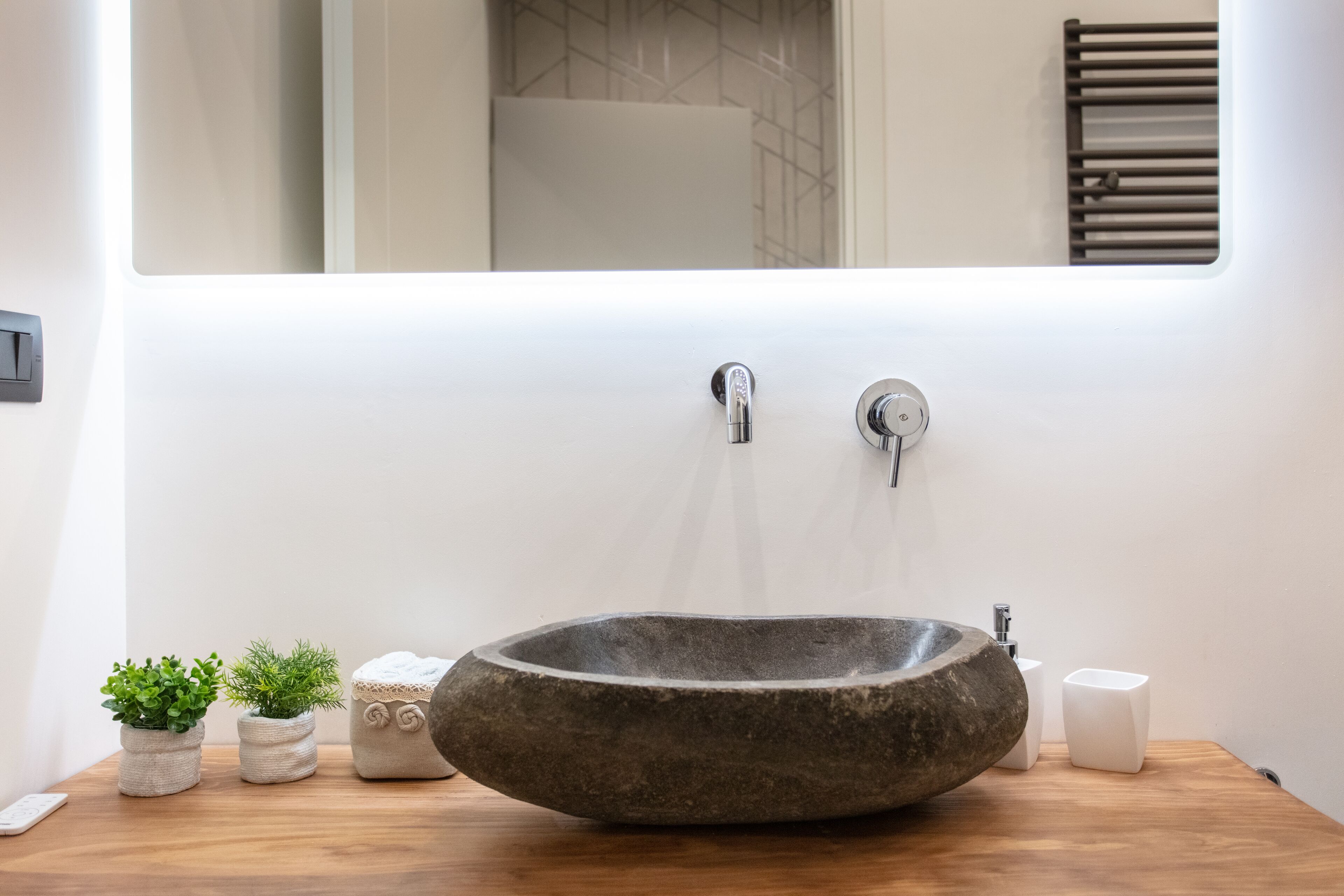 Haartrockner, Handtücher