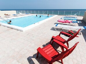 Condo | Pool - Gulfside 501 - Sandy Adventures (Fort Walton Beach)