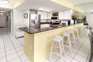 Condo | Private kitchen - Islander 4011 by Brooks and Shorey Resorts (Fort Walton Beach)