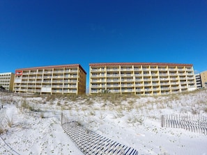 Outdoor pool, a heated pool - Gulf Dunes 617 - Sand Dollar Daze (Fort Walton Beach)