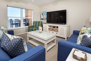 Condo | Living room - Islander 6004 by Brooks and Shorey Resorts (Fort Walton Beach)