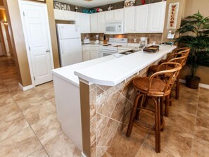 Condo | Private kitchen - Gulf Dunes 508 by Brooks and Shorey Resorts (Fort Walton Beach)