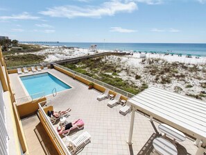 Outdoor pool, a heated pool - Gulf Dunes 207 by Brooks and Shorey Resorts (Fort Walton Beach)