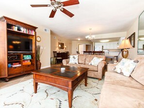 Condo | Living room - Islander 5003 - Breezy Beachside (Fort Walton Beach)