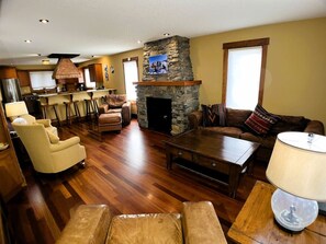 تلفزيون، مدفأة