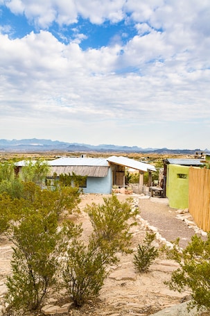 Exterior. Mimi's Bunkroom - just outside of Big Bend Nt'l Park