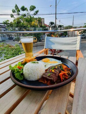 Opções para refeição ao ar livre