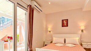 1 slaapkamer, een kluis op de kamer, reisbedje, gratis wifi