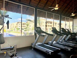 Fitness facility - Nice TURCHESE apartment, with all the comforts at the best price (Playa del Carmen)