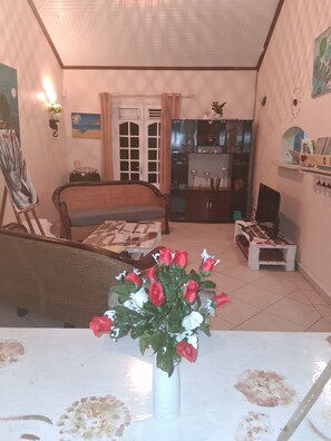 Smart TV, books, music library, video library - The jewels of tiv villa villa 5min from the beach with whirlpool bath (Fort-de-France)