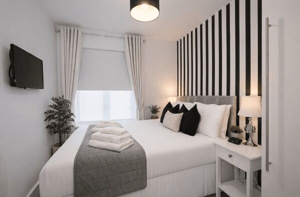 2 quartos, Wi-Fi de cortesia, roupa de cama