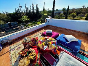 Opções para refeição ao ar livre