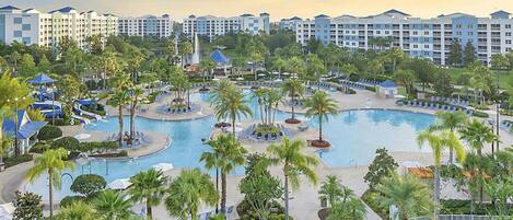 Indoor pool, outdoor pool