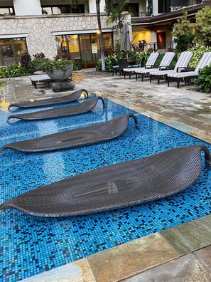 Una piscina sportiva