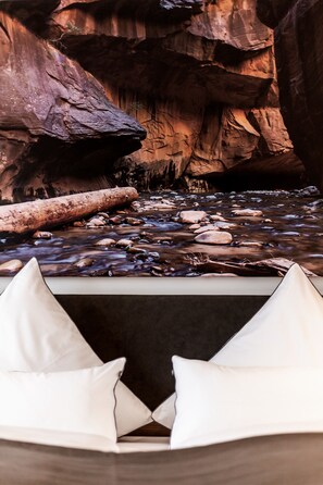 Penthouse | Seprai katun Mesir, seprai premium, brankas, dan didekorasi berbeda-beda