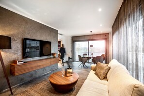 Penthouse | Seprai katun Mesir, seprai premium, brankas, dan didekorasi berbeda-beda