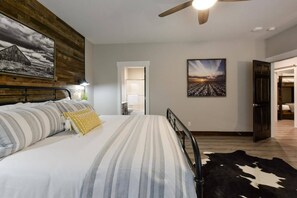 10 bedrooms, premium bedding, desk, iron/ironing board