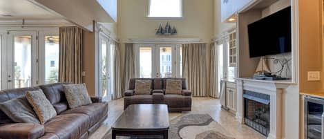 TV connectée, lecteur de DVD, chaîne hi-fi