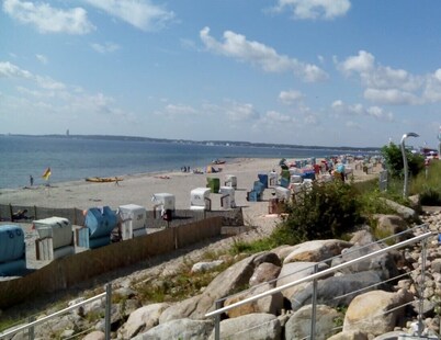 1 room-Whg., Baltic Sea view, beach location, 33sqm, trendy,